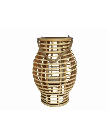 PORTAVELAS C/VASO CRISTAL PIXI 40X30CM