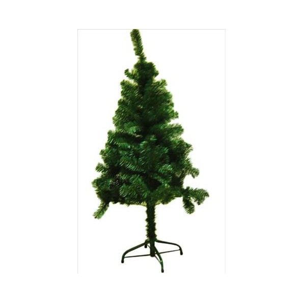 ARBOL NAVIDAD 240 CM VERDE 850 L 6 CM PIE METAL MUNDOFLOR