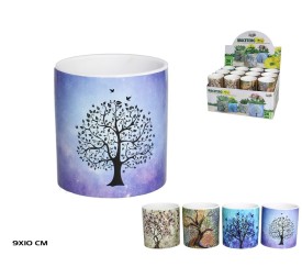 MACETERO ARBOL 9,5X10CM 4 SURTIDO