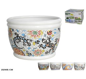 MACETERO BOWL MOSAICO ESPAÑOL 22,5X15,5CM 4