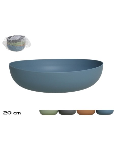 BOWL KLAN 20,8X5CM 4 SURTIDO