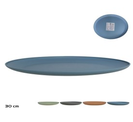 BANDEJA OVAL KLAN 38X30X2,5CM 4SURTIDO