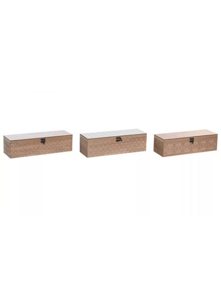 CAJA INFUSIONES MDF CRISTAL 30X9X8 3 SURT.