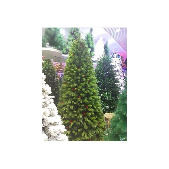 ARBOL NAVIDAD 120 CM 400 L 5+7 CM PIE METAL MUNDOFLOR