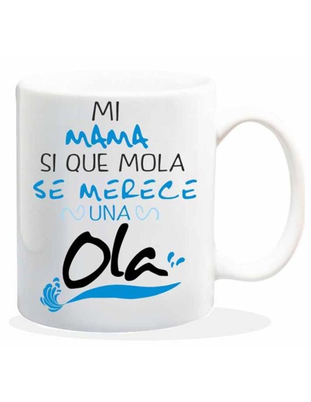 MUG CON MENSAJE MI MAMA