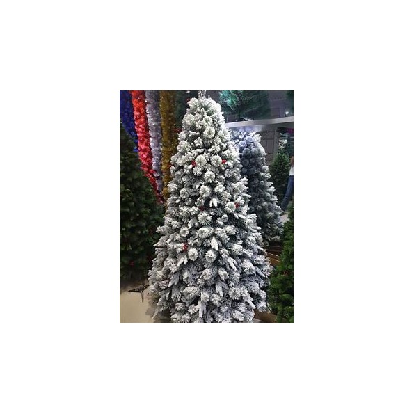 ARBOL NAVIDAD 120 CM 380 L 7 CM PIE METAL MUNDOFLOR