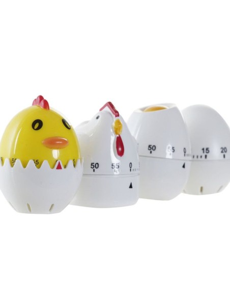 TEMPORIZADOR ABS 5,5X5,5X7 GALLINA HUEVO 4 SURT.