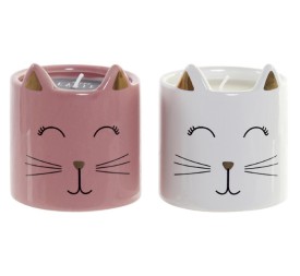 VELA CERAMICA CERA 7,5X7,5X8,5 GATO 2 SURT.