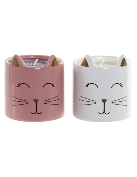 VELA CERAMICA CERA 7,5X7,5X8,5 GATO 2 SURT.