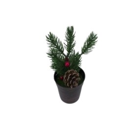 MACETA ÁRBOL DE NAVIDAD 17CM 2STD