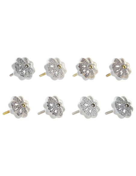 POMO GRES METAL 5X5X4 NEOCLASICO 8 SURTIDO