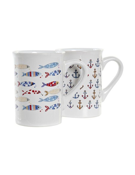 MUG GRES 11X8X11 320 COSTA 2 SURTIDO