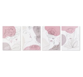 CUADRO LIENZO PINO 30X1,8X40 MUJER 4 SURT.