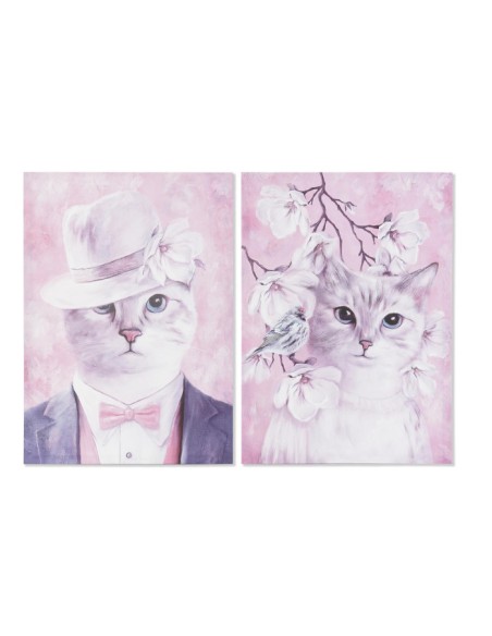 CUADRO LIENZO PINO 50X1,8X70 GATO 2 SURT.