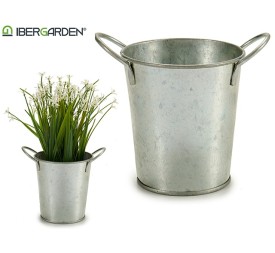 MACETERO PEQUEÑO ZINC 11 x 16 x 12 cm.