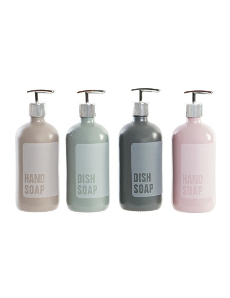 DOSIFICADOR CRISTAL ABS 7,5X7,5X20 450ML 4 SURT.