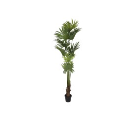 PLANTA POLIESTER PP 90X90X210 PALMERA VERDE