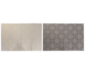 ALFOMBRA PP 120X180X1 2 SURT TONOS NEUTROS ROMBOS