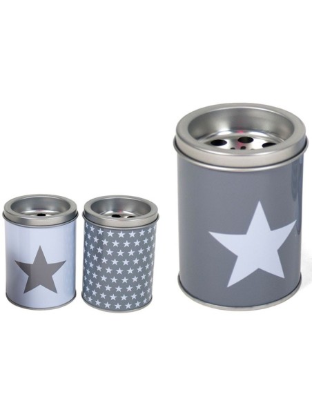 CENICERO DECORADO BOTE 10 CM