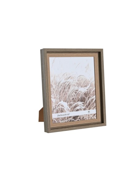 MARCO FOTO 20X25 PS CRISTAL 25X3,5X30 MARRON