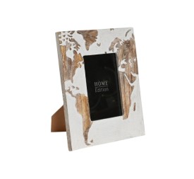 MARCO FOTO 10X15 MANGO CRISTAL 20X2X25 MAPAMUNDI