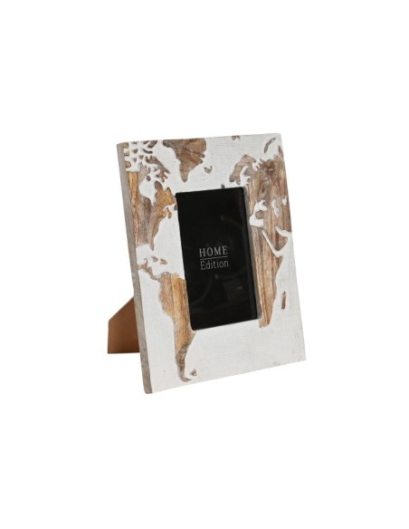 MARCO FOTO 10X15 MANGO CRISTAL 20X2X25 MAPAMUNDI