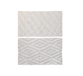ALFOMBRA ALGODON 50X80X0,5 1300 GSM ROMBOS 2 SURTIDO