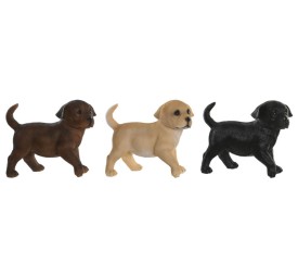 FIGURA RESINA 18X8,5X15,5 PERRO 3 SURT.