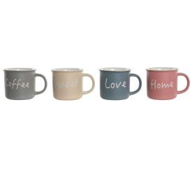 MUG PORCELANA NEW BONE 12,5X9,8X8,5 360ML, 4 SURT.
