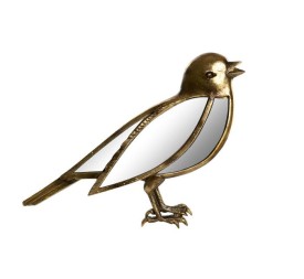 DECORACION PARED RESINA ESPEJO 41,5X3X20 PALOMA