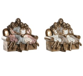 FIGURA RESINA 17X10,5X15,5 FAMILIA SOFA 2 SURT.