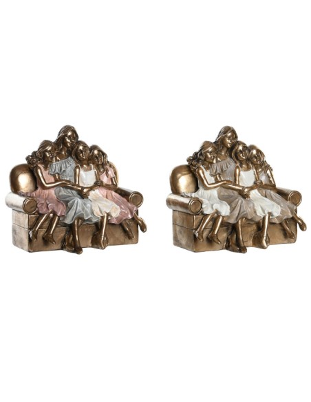 FIGURA RESINA 17X10,5X15,5 FAMILIA SOFA 2 SURT.