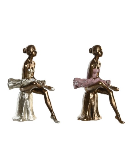 FIGURA RESINA 15X10X19 BAILARINA 2 SURT.