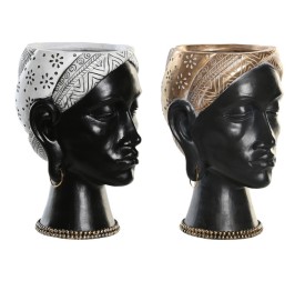 FIGURA RESINA 19,5X11X39,5 AFRICANA 2 SURT.