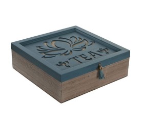 CAJA INFUSIONES MDF 24X24X8 NATURAL