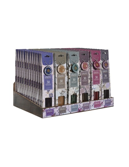 INCIENSO VARILLA SET 30 AROMA 6,5X2,3X30 FLORAL 6