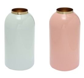 JARRON HIERRO 13X13X25 LACADO 2 SURT.