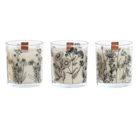 VELA CERA CRISTAL 8X8X9 CON AROMA 3 SURT.