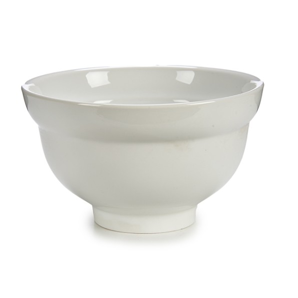 BOL FORMA PORCELANA BLANCA  16 x 16 x 9 cm.