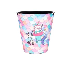 PAPELERA PLASTICO CATUNICORN 27 x 27 x 28 cm.