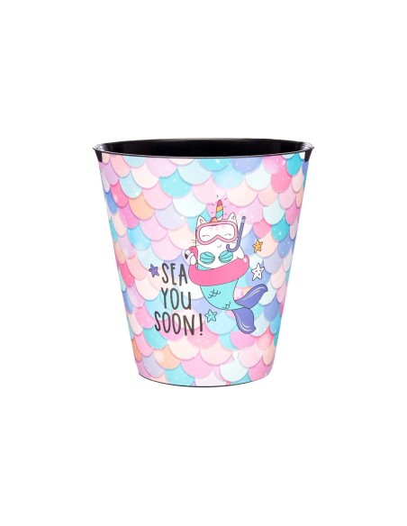 PAPELERA PLASTICO CATUNICORN 27 x 27 x 28 cm.