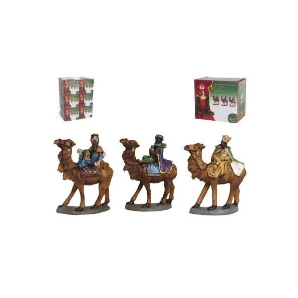 REYES MAGOS CAMELLO X3 8-10CM BEHINE