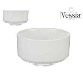 BOL PORCELANA BLANCA REDONDA 400ML 11 x 11 x 5,5 cm