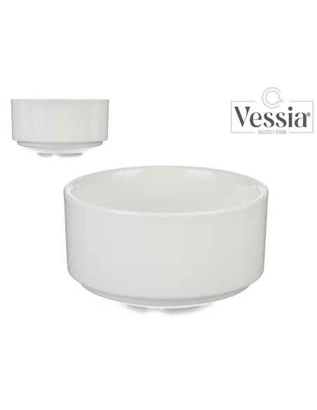 BOL PORCELANA BLANCA REDONDA 400ML 11 x 11 x 5,5 cm