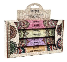 INCIENSO VARILLA SET 56 AROMA 20CM MANDALA NATURAL