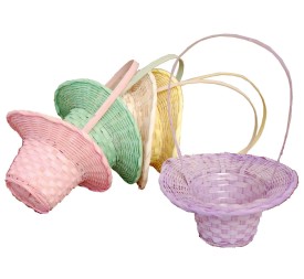 PORTAMACETAS MIMBRE  6 COL D.13/25H14/33