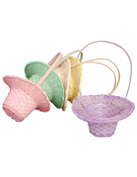 PORTAMACETAS MIMBRE  6 COL D.13/25H14/33