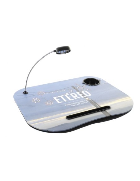 BANDEJA LED PVC 48X38X7 ETEREO AZUL