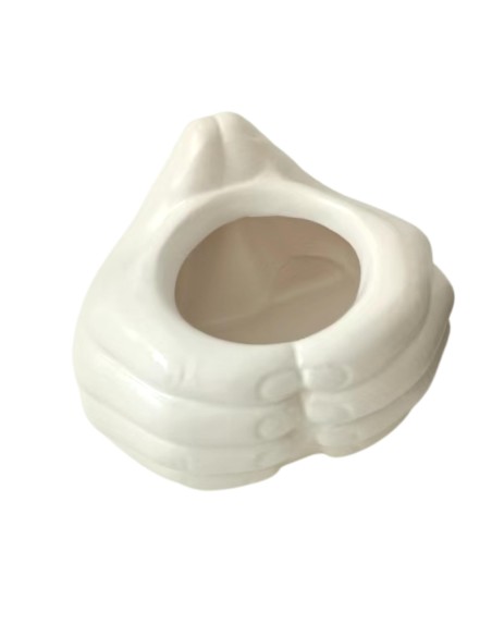 MACETERO MANOS CERAM.B/CO 12X11H8