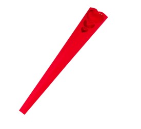 PORTAROSAS CORAZON ROJO 12X4 H65